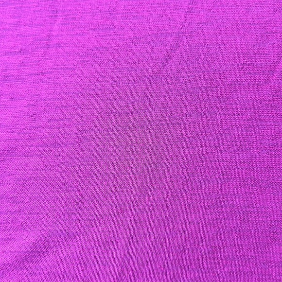 Chico’s size 2 (Size Large), maroon dolman sleeve tunic. Round neck, 3/4 sleeves - Picture 12 of 12